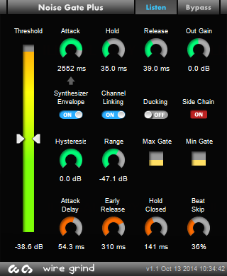 Wire Grind Noise Gate Plus