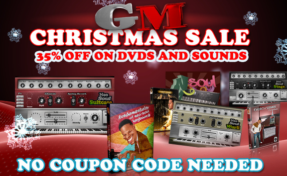 Gospel Musicians Christmas Sale