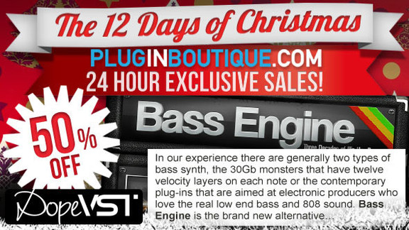 50% off DopeVST Bass Engine