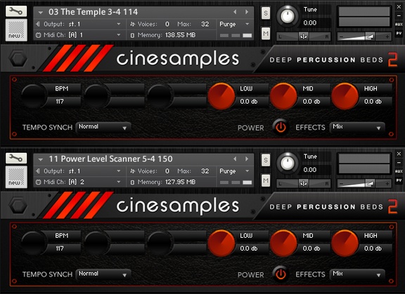 Cinesamples Deep Percussion Beds 2