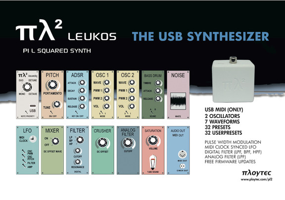 Ploytec „πλ² Pi L Squared“ Leukos