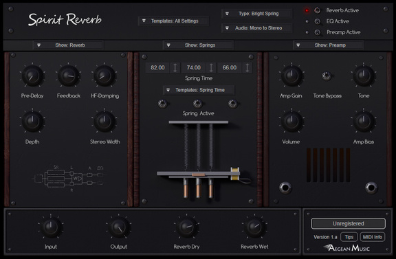 Aegean Music Spirit Reverb