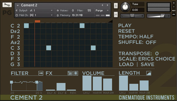 Cinematique Instruments Cement 2