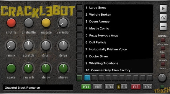 Fairly Confusing Waveforms Cracklebot