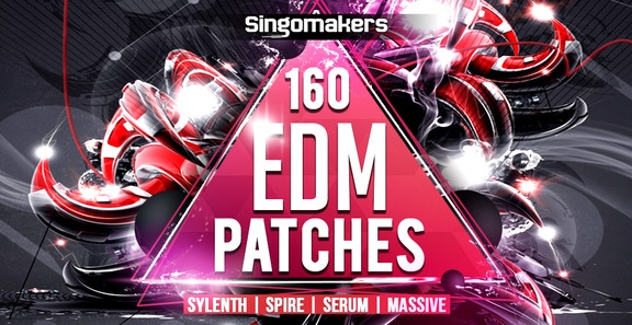 Singomakers 160 EDM Patches