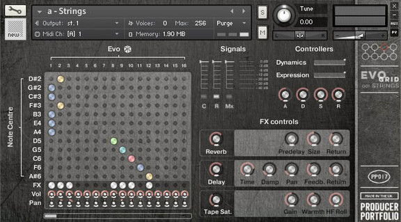 Spitfire Evo Grid 001 - Strings