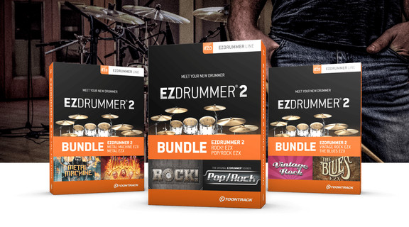 Toontrack EZdrummer 2 bundles