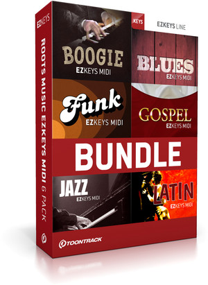 Toontrack Roots Music EZkeys MIDI Bundle