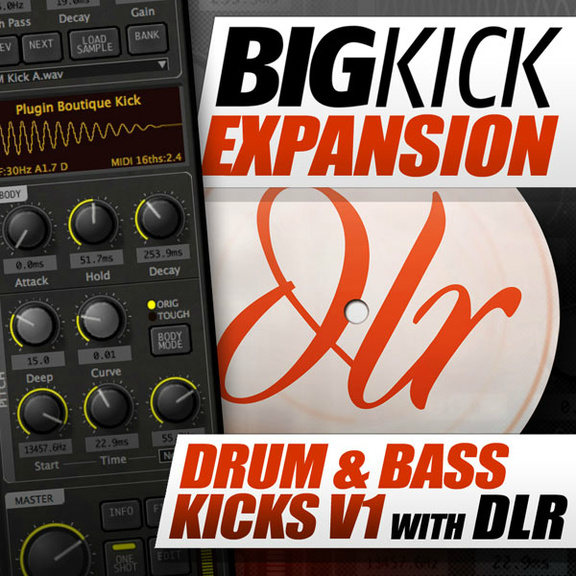 BigKick Expansion Drum & Bass Kicks V1 with DLR