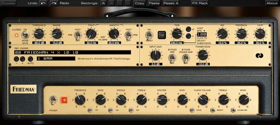 Friedman Amplifiers Plug-In Collection
