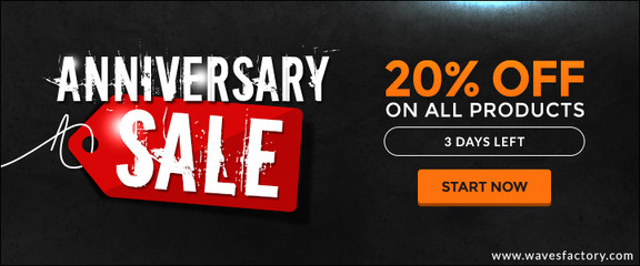 Wavesfactory 5th Anniversary Sale