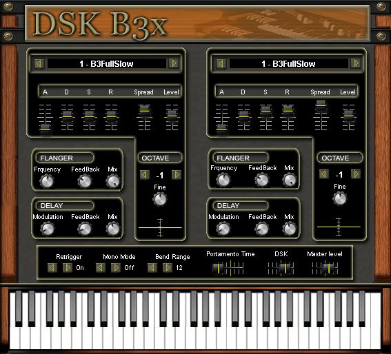 DSK B3x Organ synth VSTi
