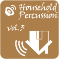 Atom Splitter Audio Household Percussion Volume 3