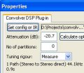 Convolver convolution plug-in for WMP