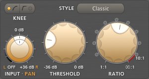 FabFilter Pro-C Dynamic section