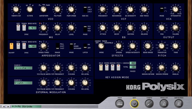 Korg Polysix