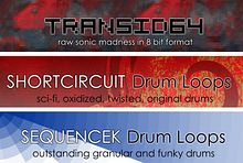 Kreativ Sounds TranSID 64, ShortCircuit Drum Loops, SequenceK Drum Loops