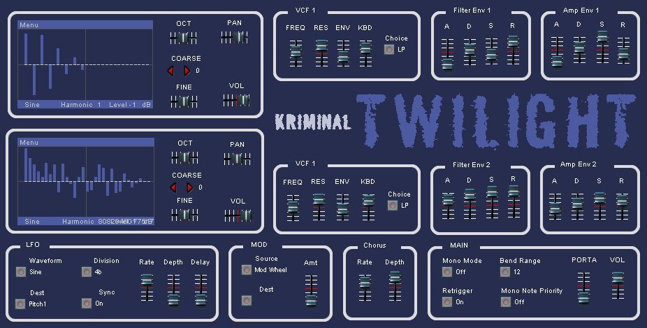 Kriminal TWILIGHT VSTi