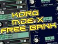 Le Lotus Bleu Korg Legacy MDE-X Sound Bank