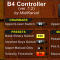 MidiKarval B4 Controller v1.2