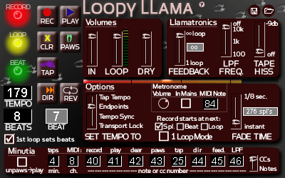 Rekliner Records Loopy Llama