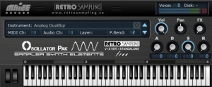 Retro Sampling Oscillator Pak