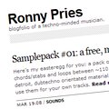 Ronny Pries blog
