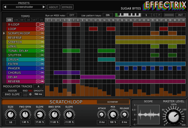 Sugar Bytes Effectrix