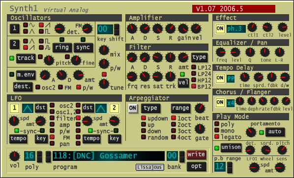 Synth1 v1.07