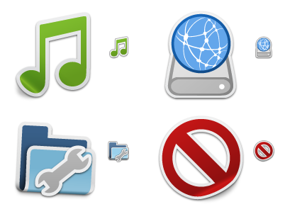 Iconfactory Sticker System icon set