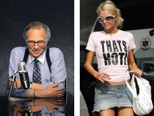 Larry King / Paris Hilton