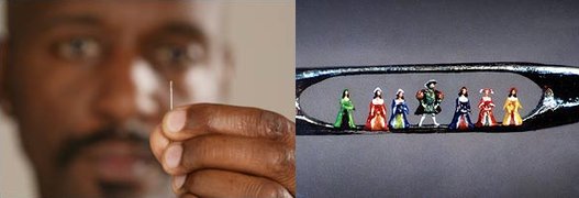 Six wives of Henry VIII by Willard Wigan