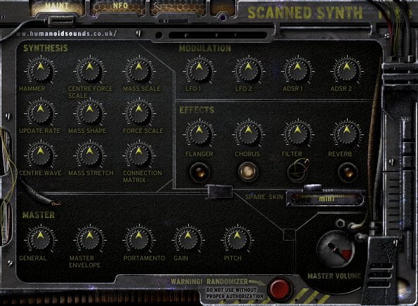 humanoid scanned synth 097