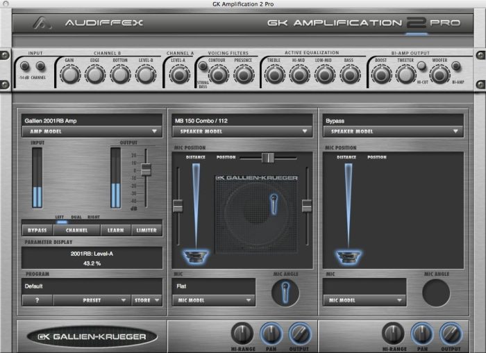 audiffex gka2 pro gui