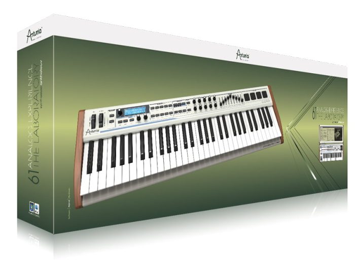 arturia analog experience the laboratory 61 keys