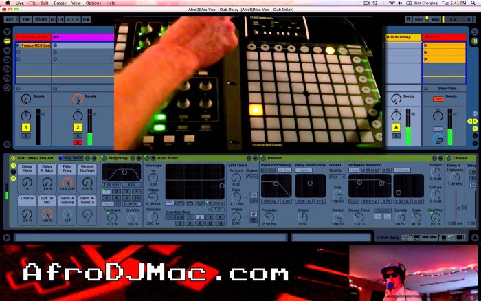 AfroDJMac Vocal Rack Dub Delay