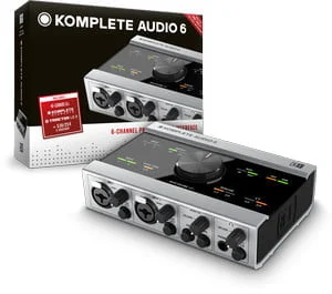 Native Instruments KOMPLETE AUDIO 6 6-channel USB audio interface gets new  price