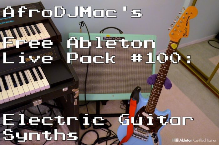 AfroDJMac Electric Guitar Synths