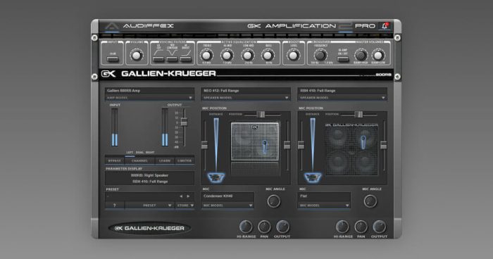 Audified GK Amplification 2