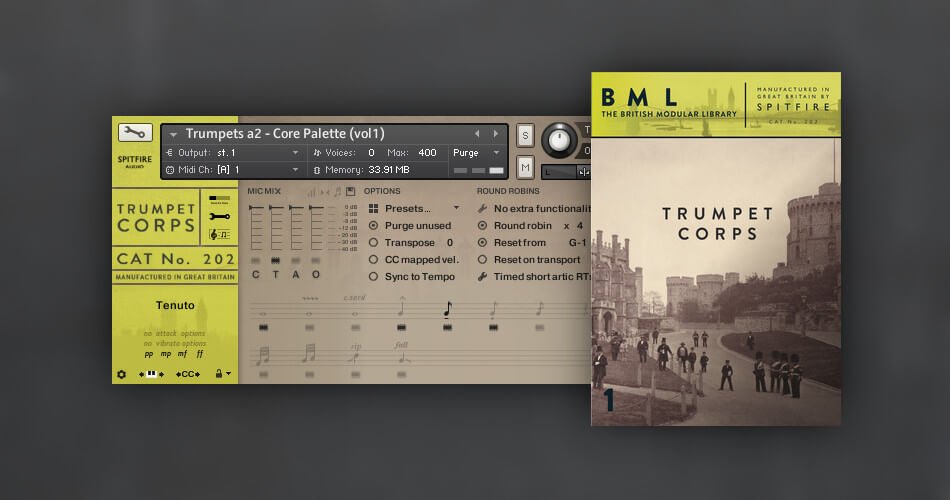 Spitfire Audio BML Trumpet Corps
