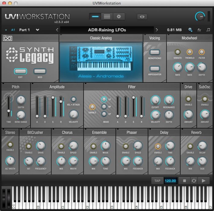 uvi SynthLegacy