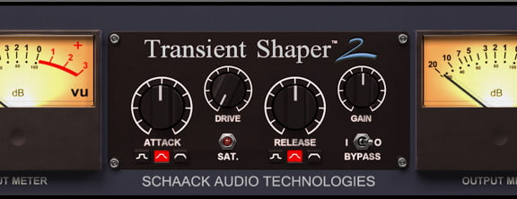 Inactief Nat vertegenwoordiger Schaack Audio Transient Shaper updated to v2.50
