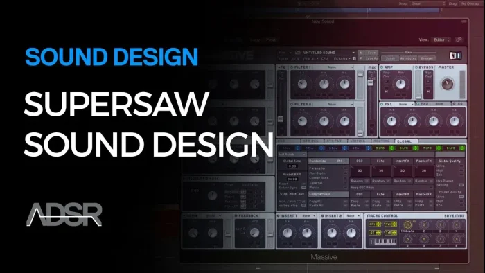 ADSR Supersaw Sound Design Massive