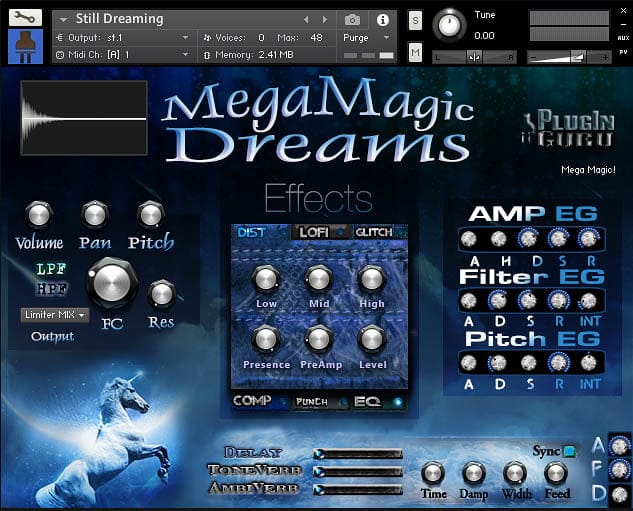 PlugInGuru MegaMagic Dreams for Kontakt