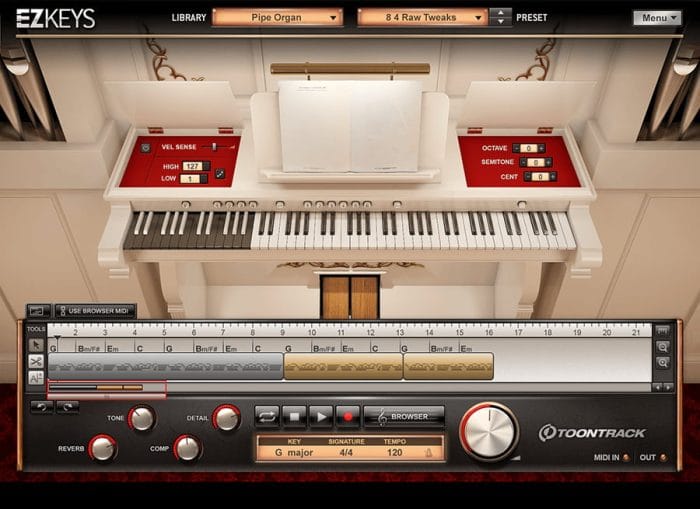 Toontrack EZkeys Pipe Organ