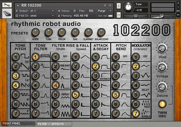 Rhythmic Robot 102200