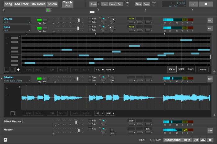 Bremmers MultitrackStudio Surface Pro