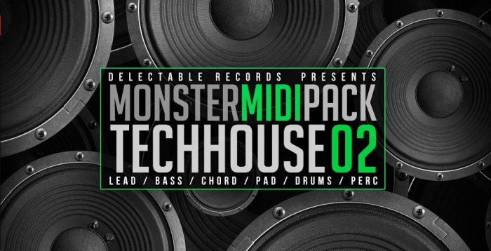 Delectable Records Monster MIDI Pack Tech House 02