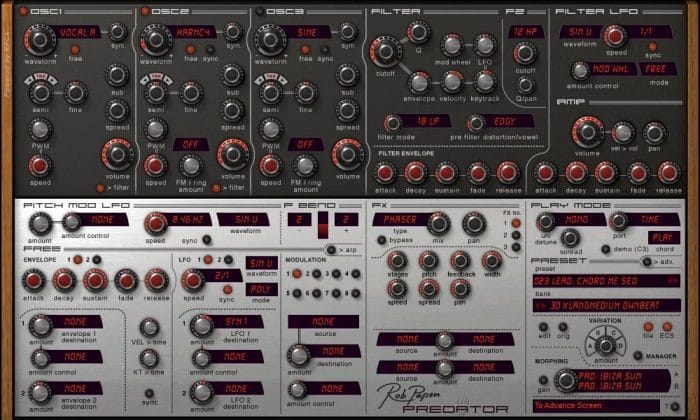 Rob Papen Predator