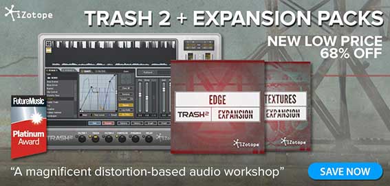 izotope trash 2 promo code